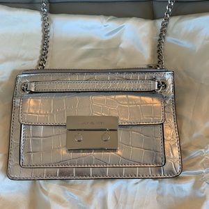 Michael Kors Silver Purse
